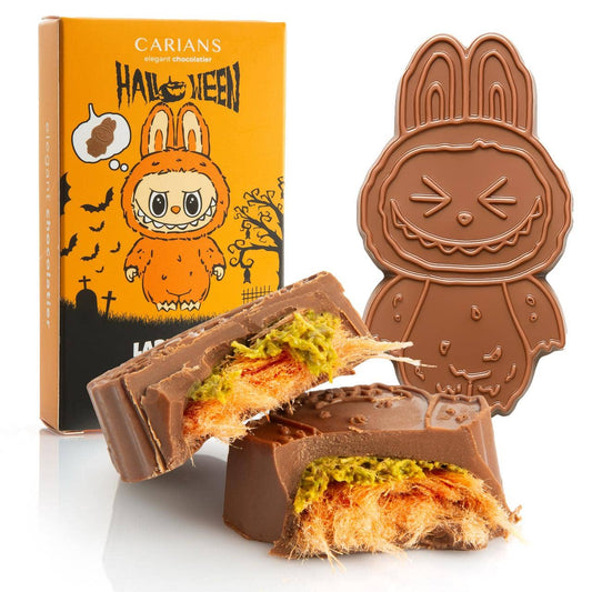 Labubu Halloween Angel Hair Pumpkin Dubai Chocolate Bar