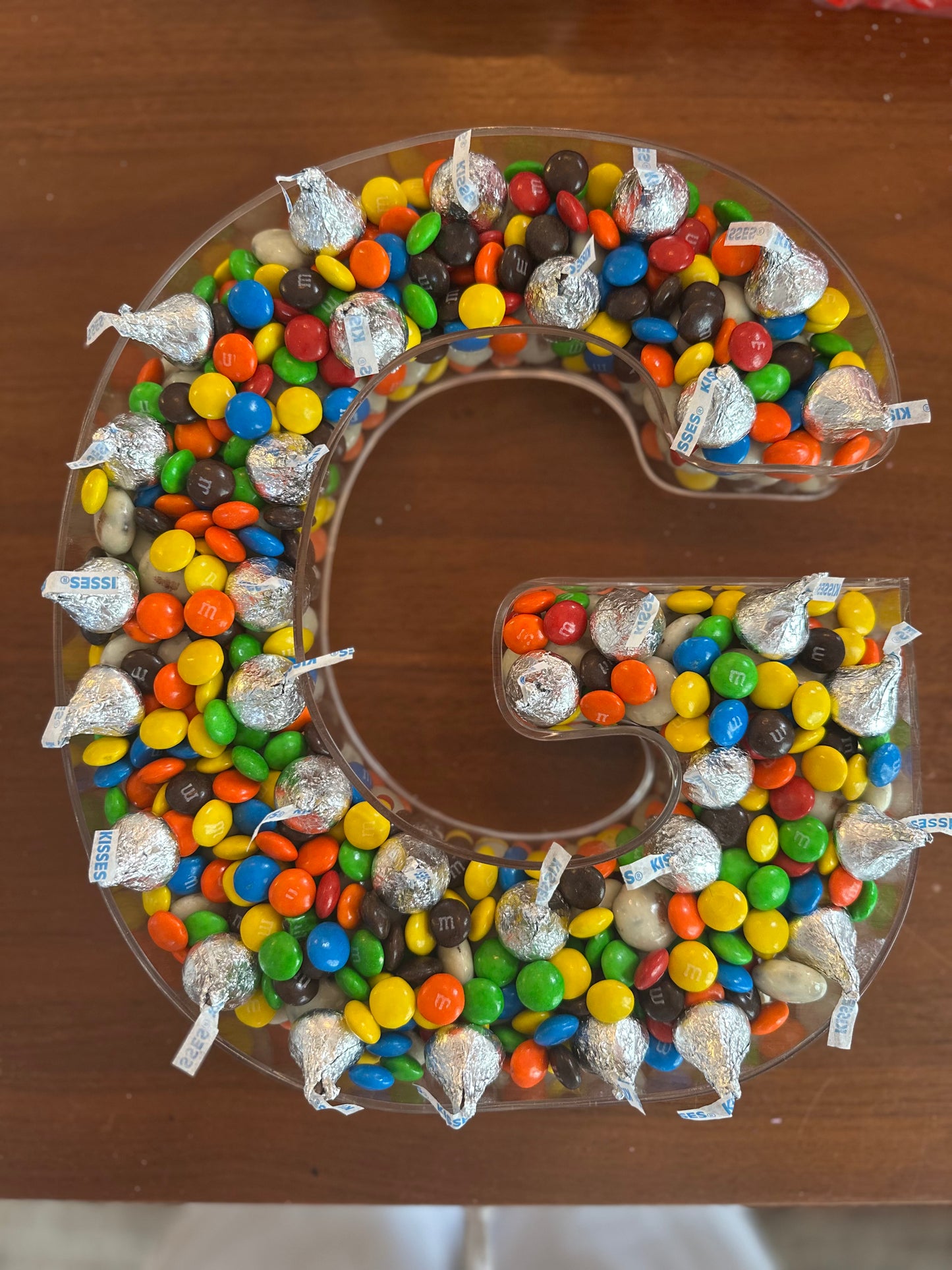 Acrylic Letter or Number Platter