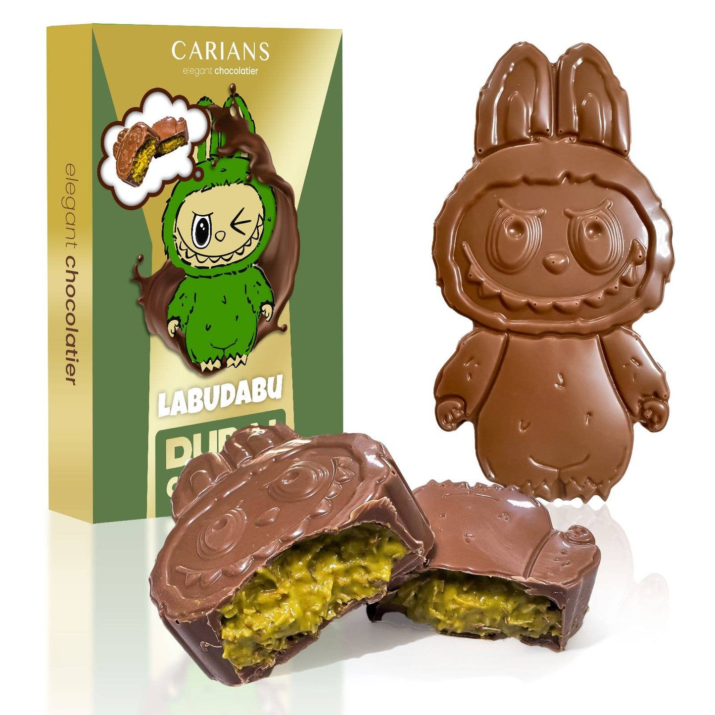 Viral Labubu Dubai Chocolate Bar