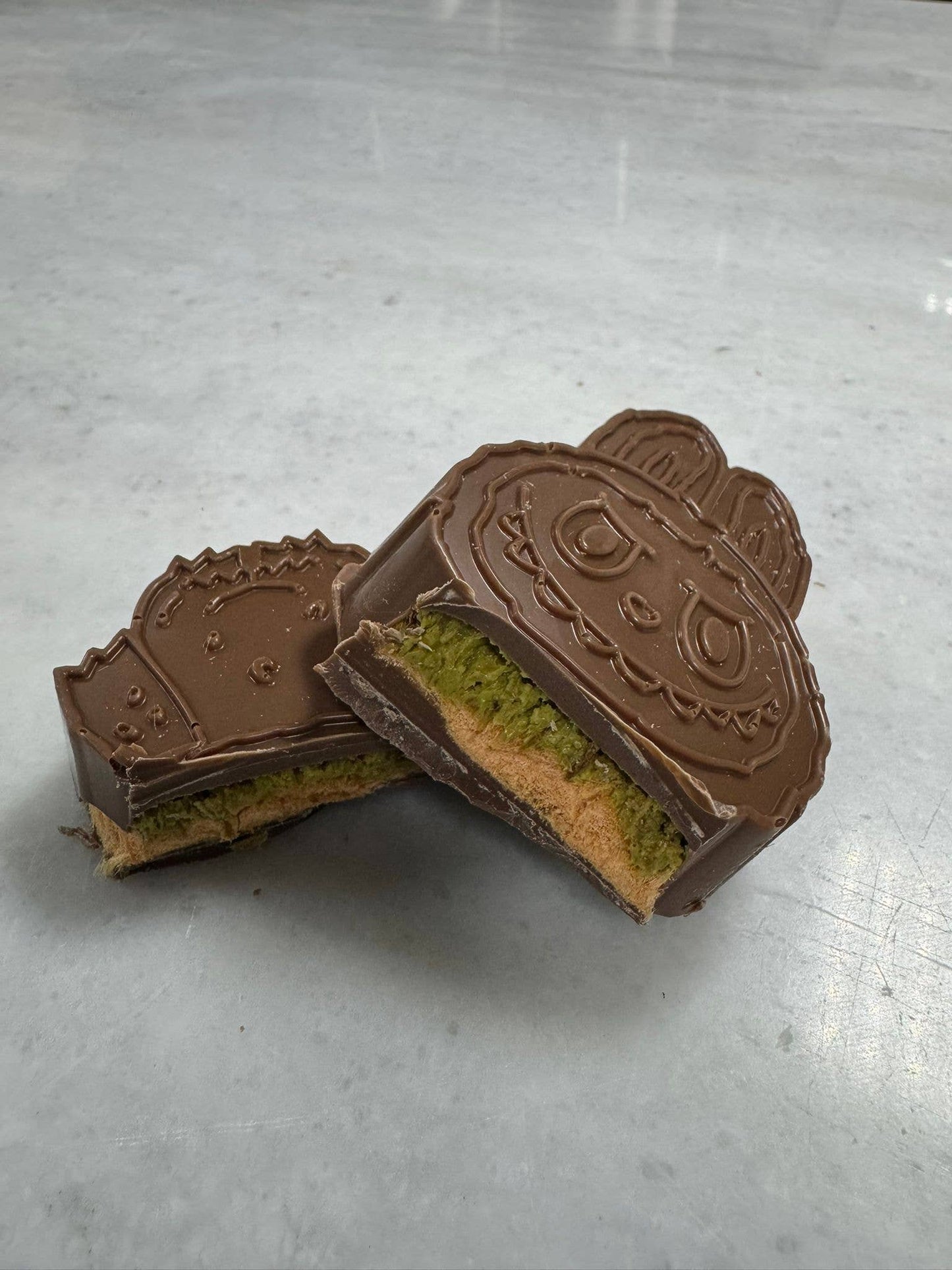 Labubu Halloween Angel Hair Pumpkin Dubai Chocolate Bar