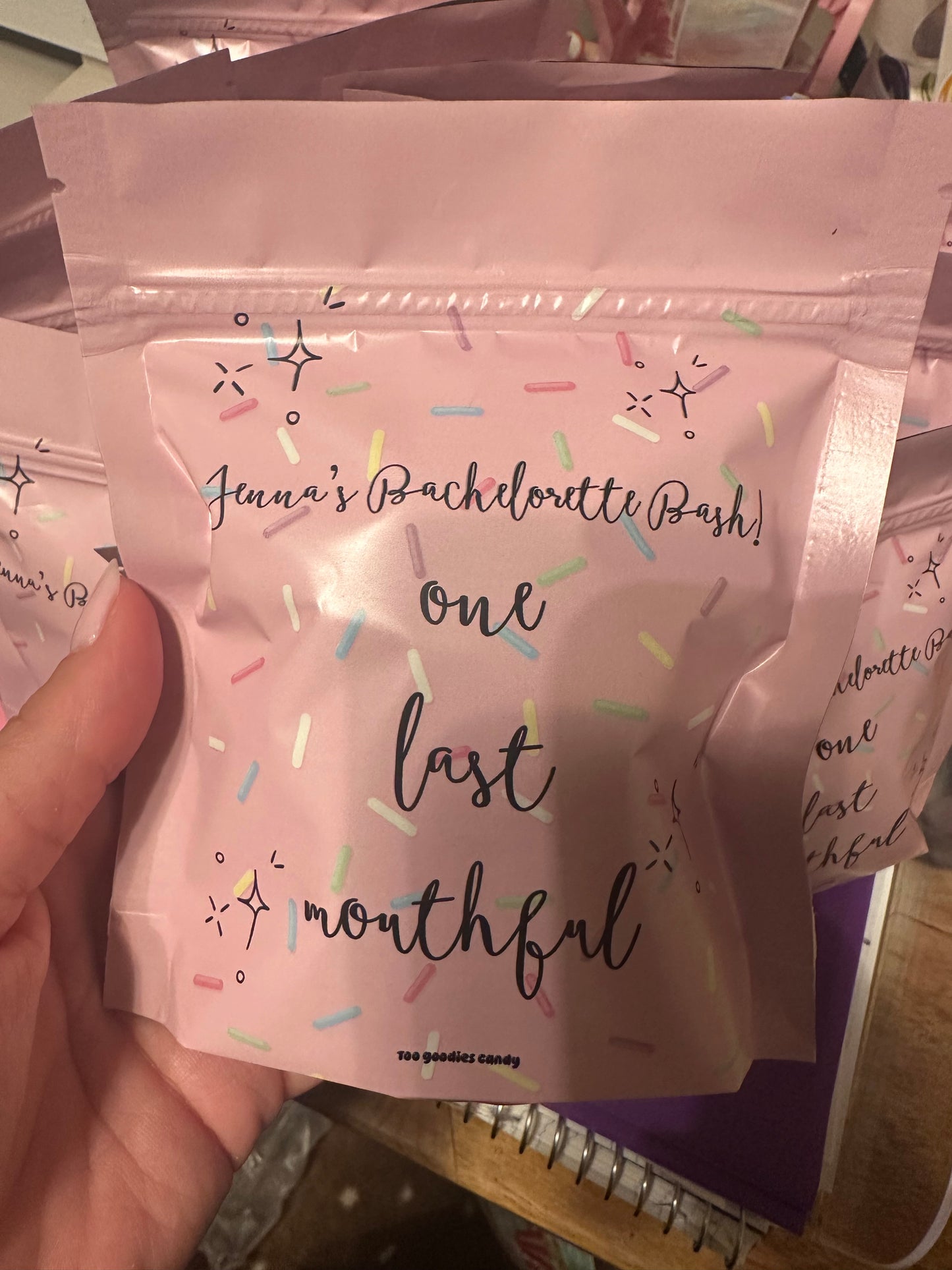 Custom Party Favor Goodie Bags