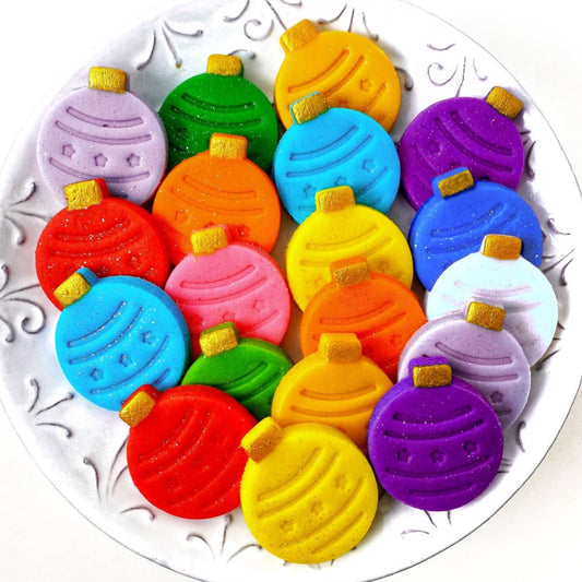 Gourmet Marzipan Christmas Candy Ornaments > Assorted Colors