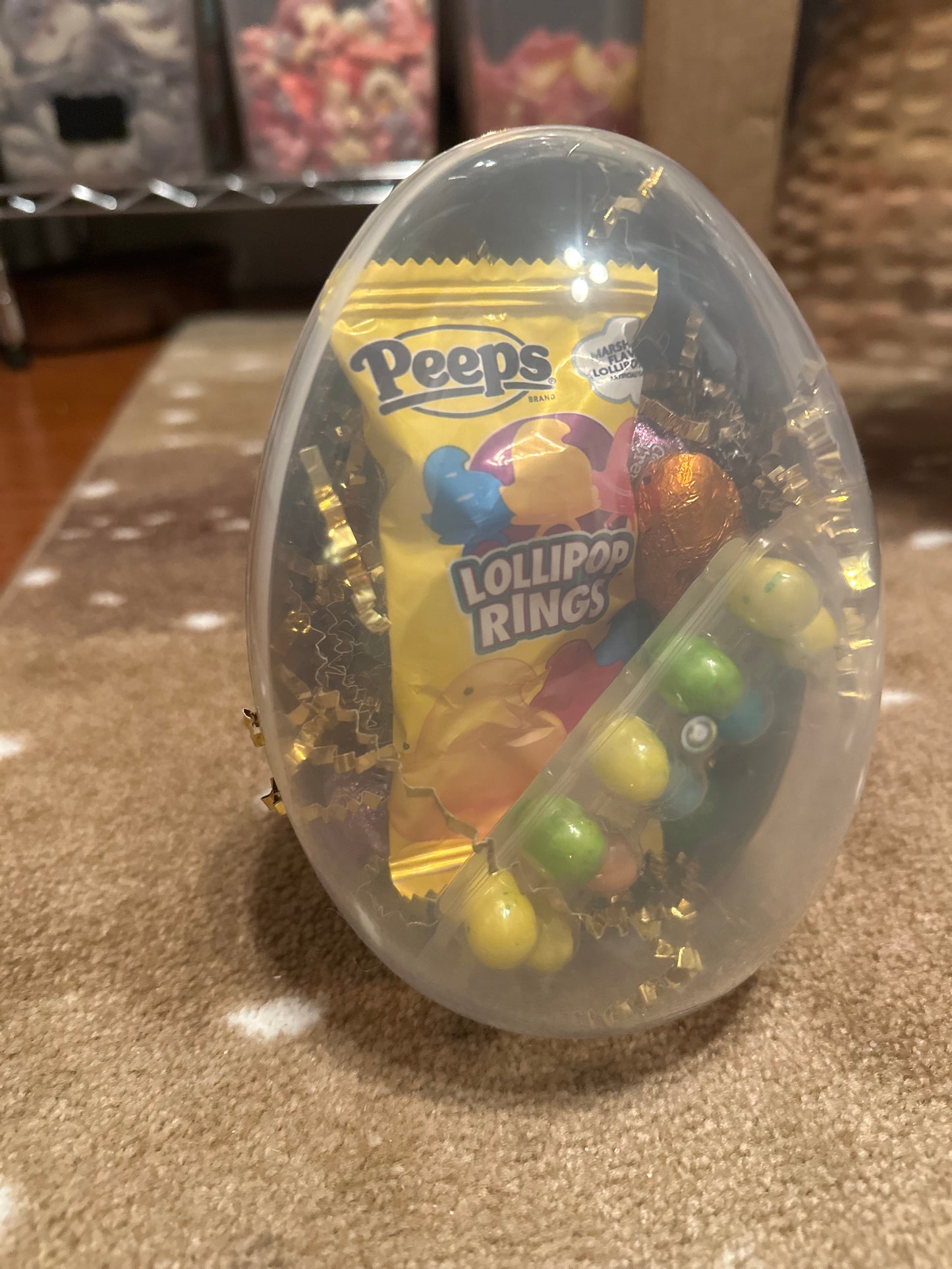 Golden Egg Goodie Basket