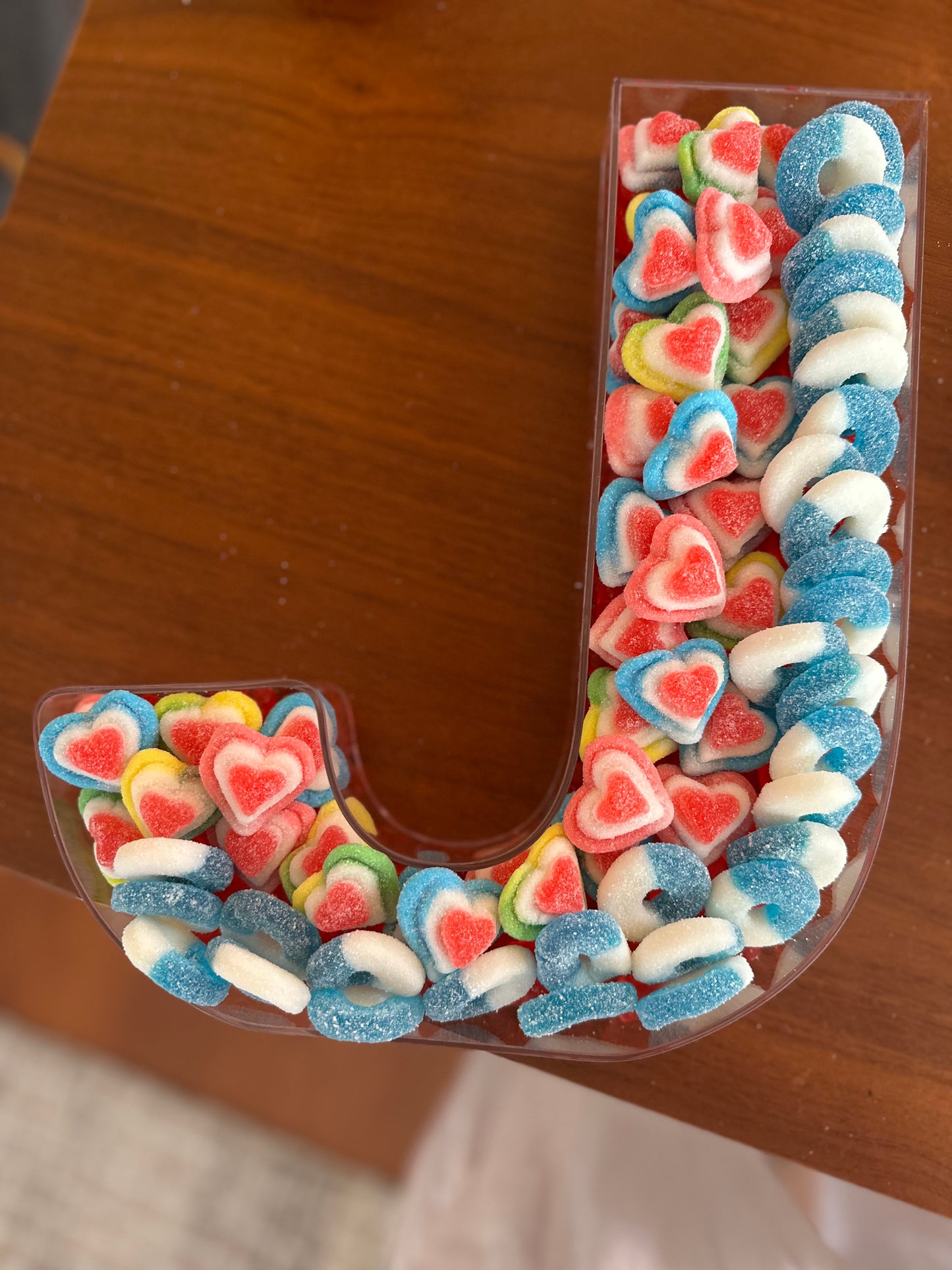 Acrylic Letter or Number Platter