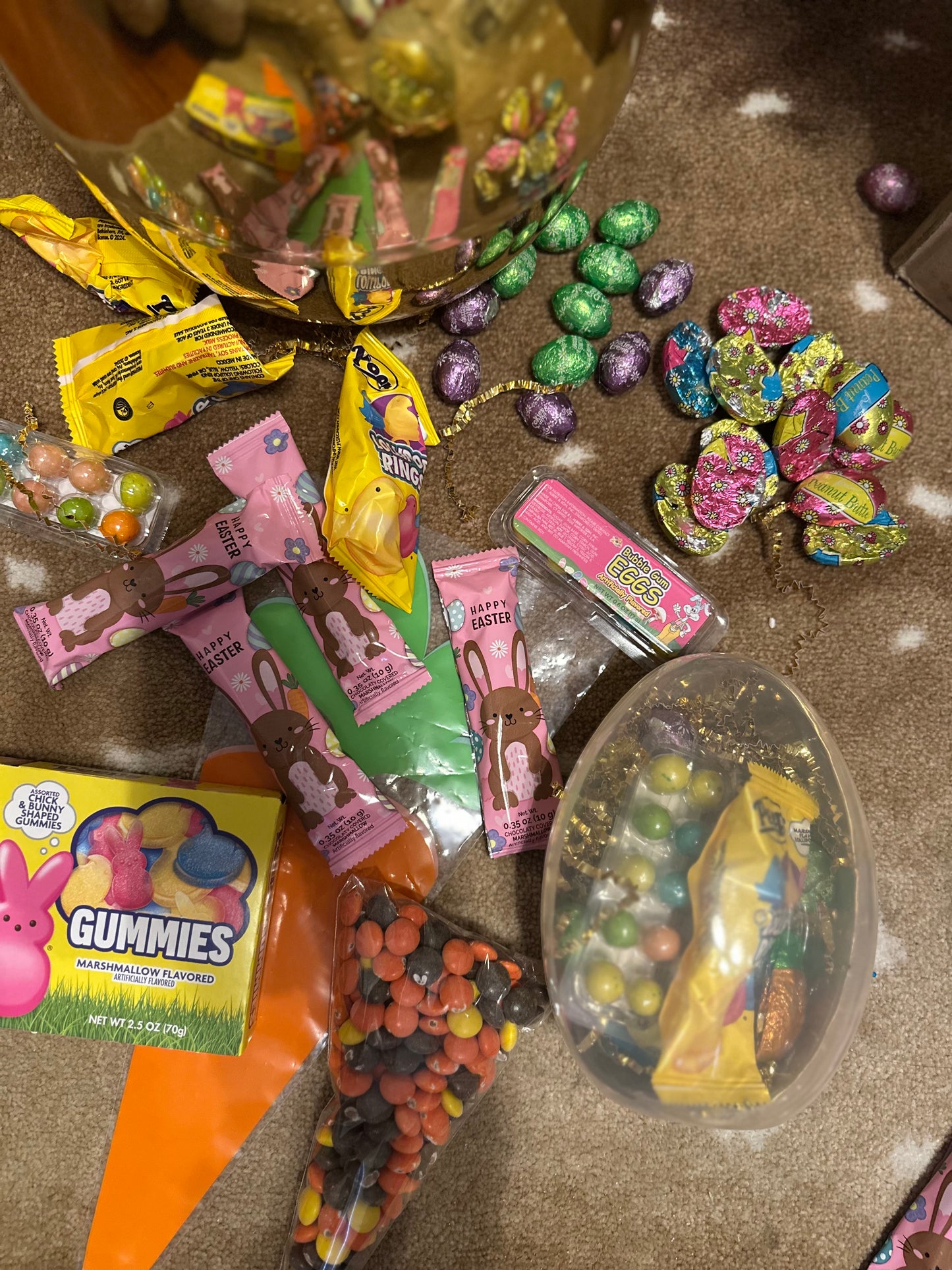 Golden Egg Goodie Basket